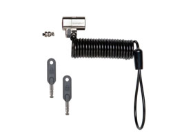 KENSINGTON, CLICKSAFE LOCK, PORTABLE KEYED LOCK, CLICKSAFE SECURITY ANCHOR ATTACHES VIA KENSINGTON SECURITY SLOT, 3